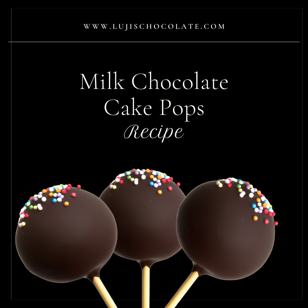 Easy Irresistible Milk Chocolate Cake Pops Recipe with Ethically Sourced West African Chocolate