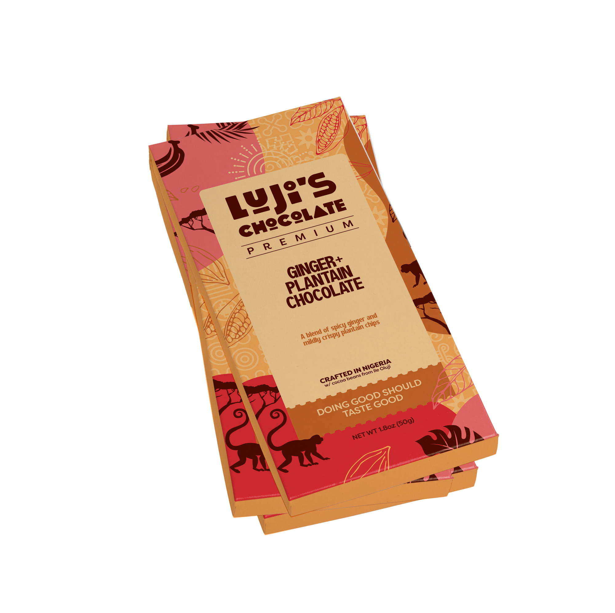 Ginger Plantain Crunch, 45%