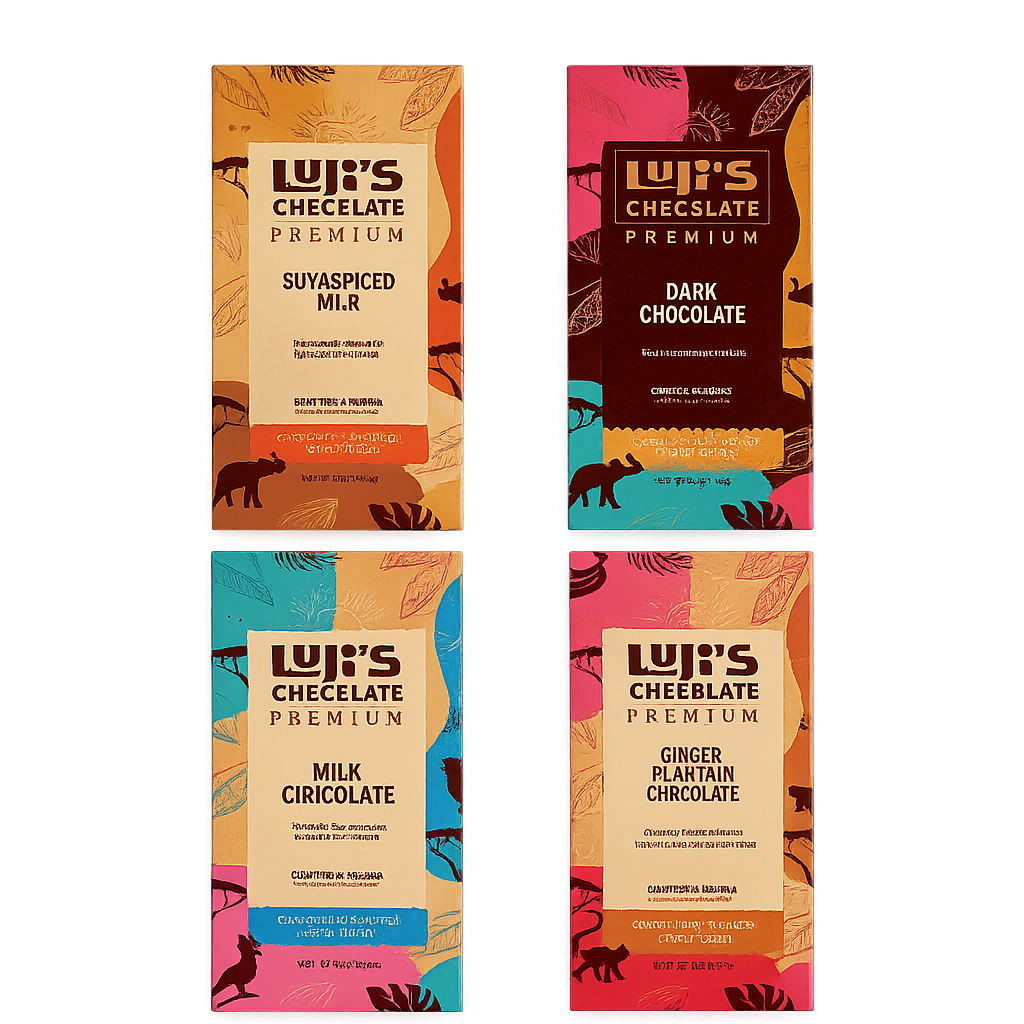 Luji's 4-Bar Variety Pack